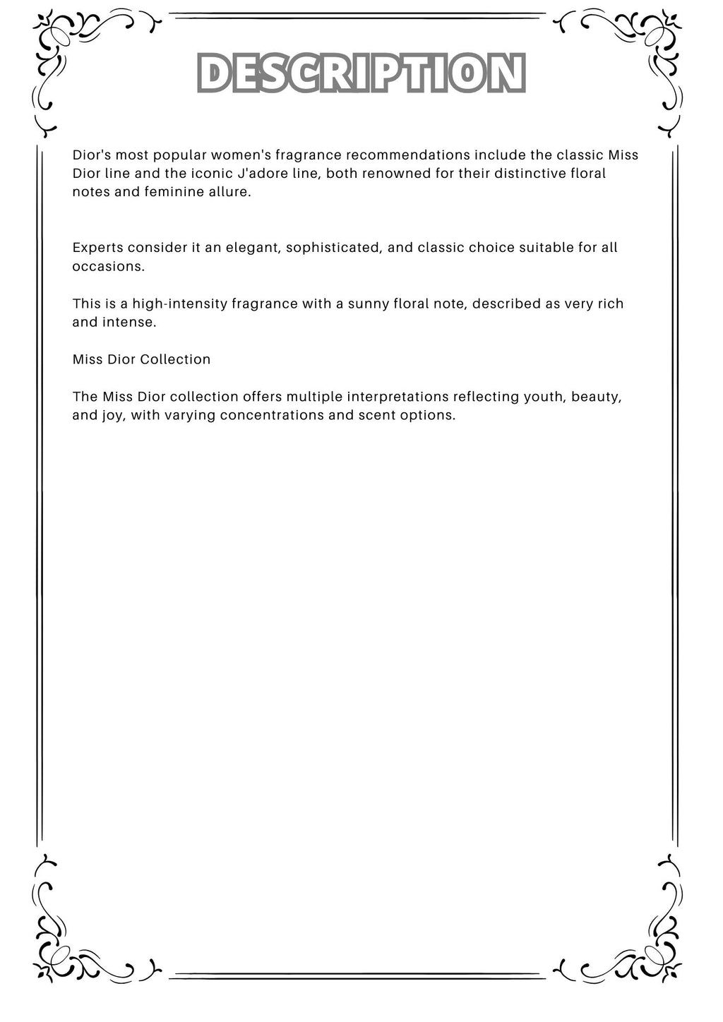 W22 -JADORE by Christian Dior Travel Spray 2ml, 5ml, 10ml  真我女士淡香水 分裝瓶